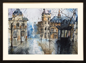 Painting of a City