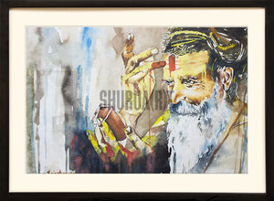 Portrait of a Sadhu
