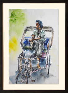 A Rickshaw Puller