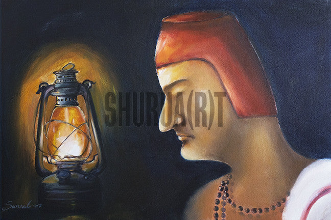 Original Painting of Saint Surdas