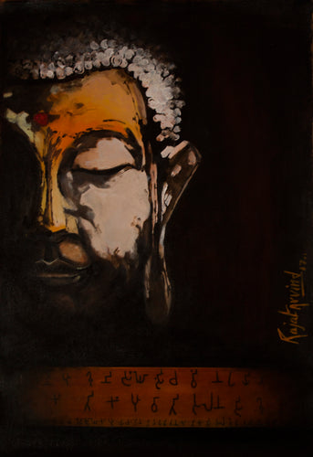 Buddha in Kashi - Original Handmade