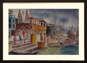 Painting of Benares Ghat