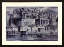 Load image into Gallery viewer, Painting of Benares Ghat