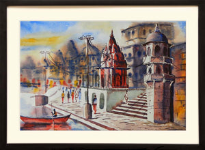 A medley of Ghats of Varanasi