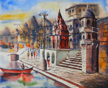 Load image into Gallery viewer, A medley of Ghats of Varanasi